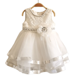 White baby dress